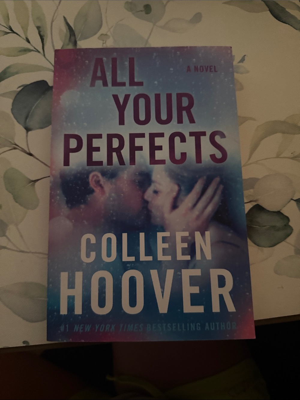 All Your Perfects by Colleen Hoover - Romantic Novel (Purple/Blue Gradient)
